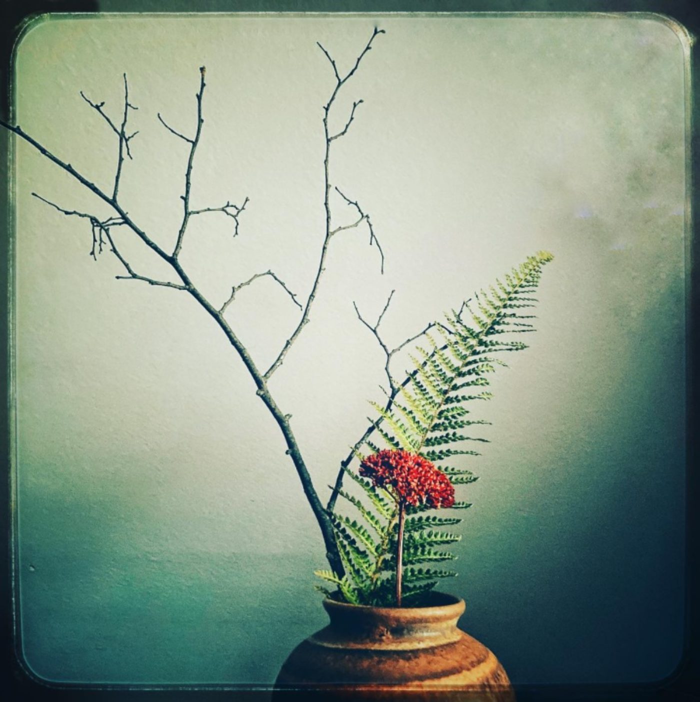 Ikebana in Winter